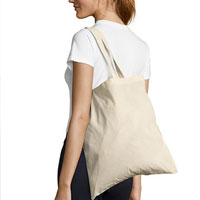 Klassische Baumwolltasche zum Bedrucken bei design M.W Maschinenstickerei