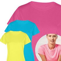 Verschiedenfarbige Sportshirts f&uuml;r Frauen zum bedrucken bei design M.W