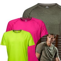 Verschiedenfarbige Sport T-Shirts f&uuml;r M&auml;nner zum bedrucken bei design M.W