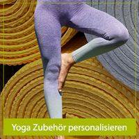Bestickte und bedruckte Yoga Ausrüstung bei design M.W Maschinenstickerei