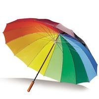 Bunte Regenschirme zum Bedrucken